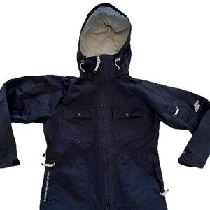 Eastern Mountain Sports Womens Jacket XS System Three Windbreaker 5K Black Ski